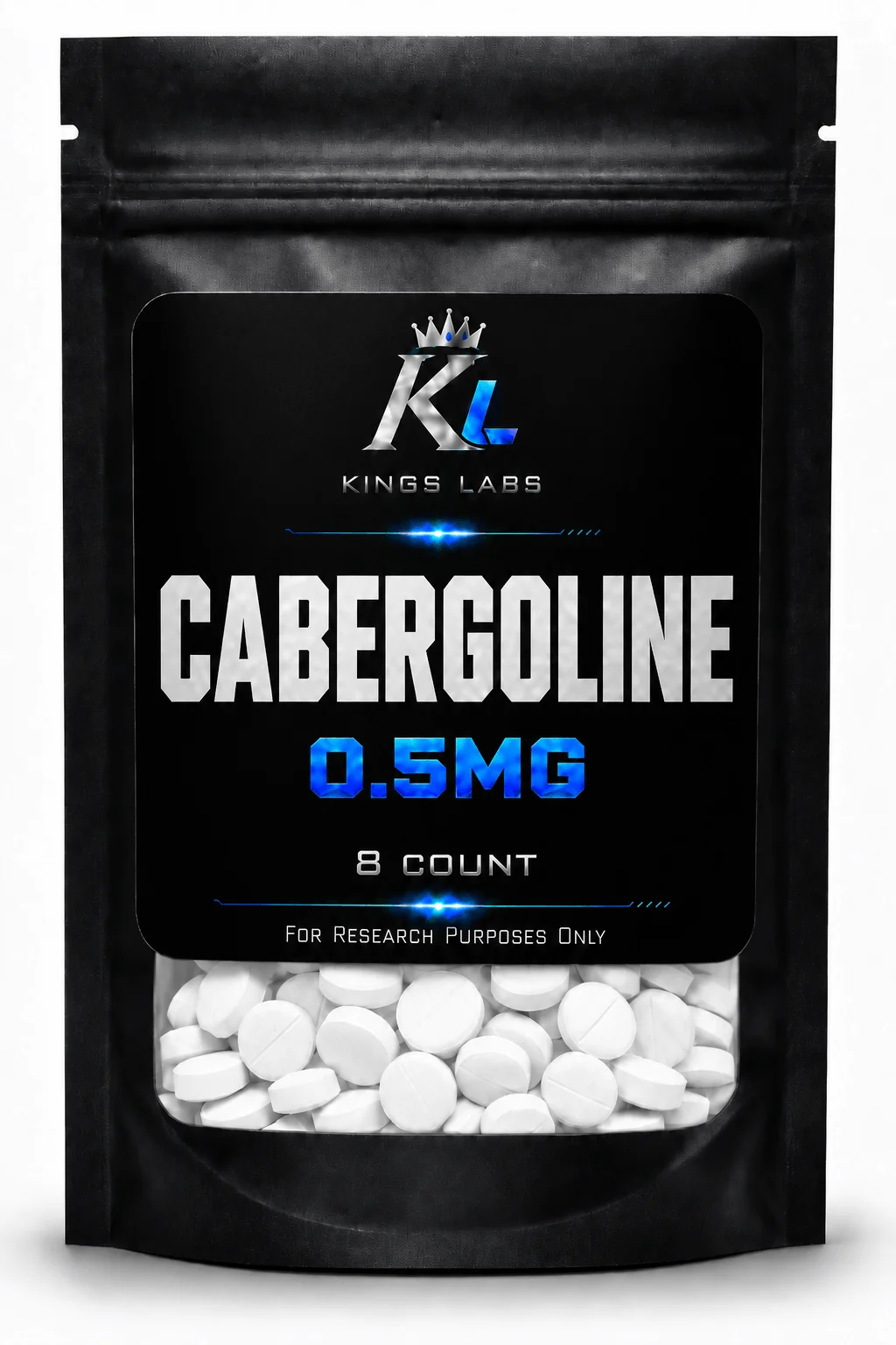 Cabergoline 0.5mg (8 Count)